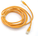 VCOM NP511B-10-ORANGE -Crossover cable - RJ-45 (M) to RJ-45 (M) - CAT 5e - 10 ft