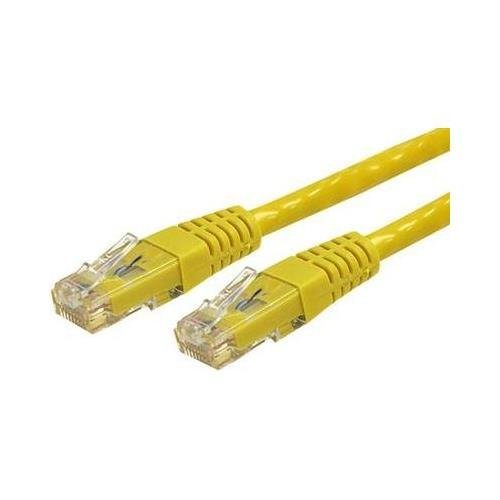 VCOM NP611-7-YELLOW - Patch cable - RJ-45 (M) to RJ-45 (M) - 7 ft - UTP - CAT 6