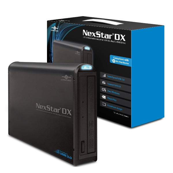 Vantec NST-536S3-BK NexStar DX - Storage enclosure - 3.5" - SATA - USB 3.0