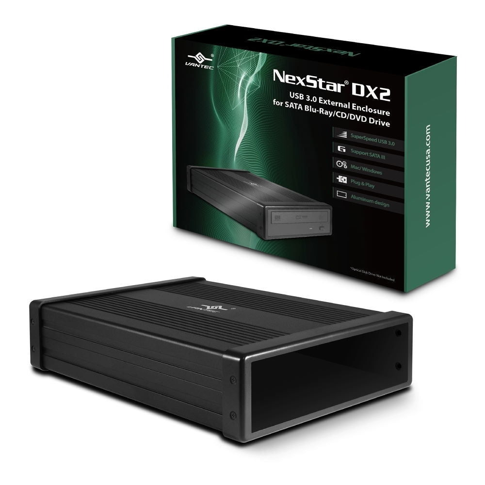 Vantec NST-540S3-BK Removable Storage Device NexStarDX2 USB3.0 Enclosure