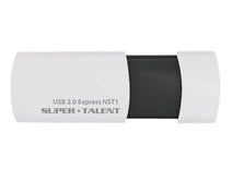 Super Talent NST1W-32 NST1 - USB flash drive - 32 GB - USB 2.0 - cool gray 1C