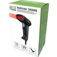 Adesso NuScan 2600U - Barcode scanner - handheld - 2D imager - 300 scan / sec