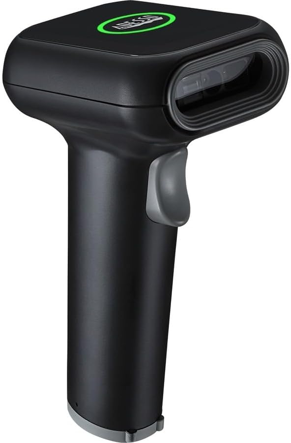 Adesso NUSCAN2700R 2D Wireless Barcode Scanner with Charging Cradle