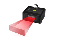 Adesso NUSCAN4400T USB 2D Fixed Mounted Barcode Scanner - 12"" Scan - 1D, 2D