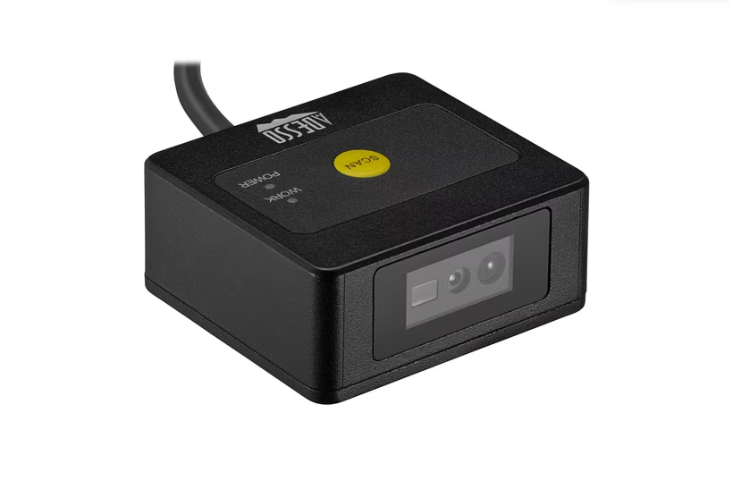 Adesso NUSCAN4400T USB 2D Fixed Mounted Barcode Scanner - 12"" Scan - 1D, 2D