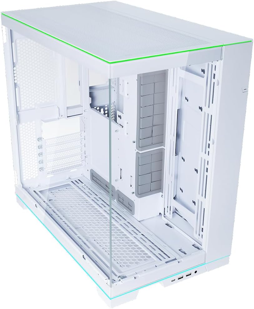 LIAN LI O11DERGBW.US O11 EVO RGB Aluminum / Steel / Tempered Glass ATX Mid Tower