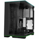Lian Li O11DERGBX.US Dynamic EVO RGB Gaming Computer Glass Case Front USB Black