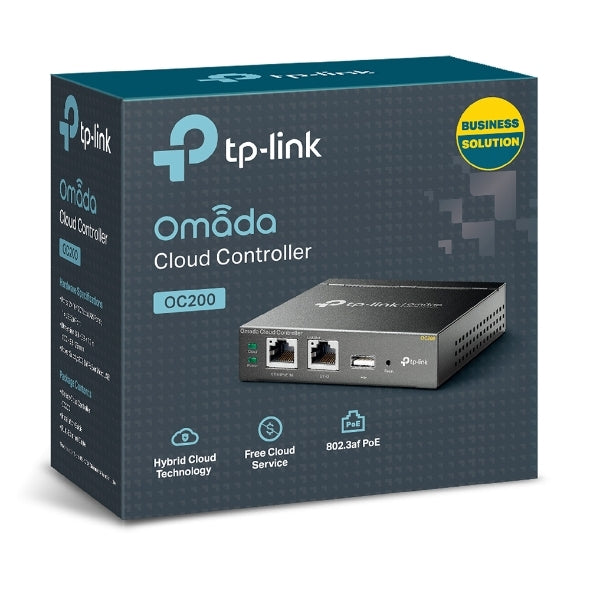 TP-Link OC200 Omada Cloud Controller 2x10 100Mbps 1xUSB2.0 1xMicro USB RTL