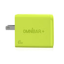 OMNIBAR OMN-GAN-3PUS65EB O16-000008 PLUS 65W USB C Charger - Fast Charging