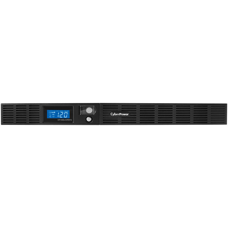 CyberPower OR1000LCDRM1U 1000VA/600W, Simulated Sine Wave, 1U, NEMA 5-15P, 10 ft