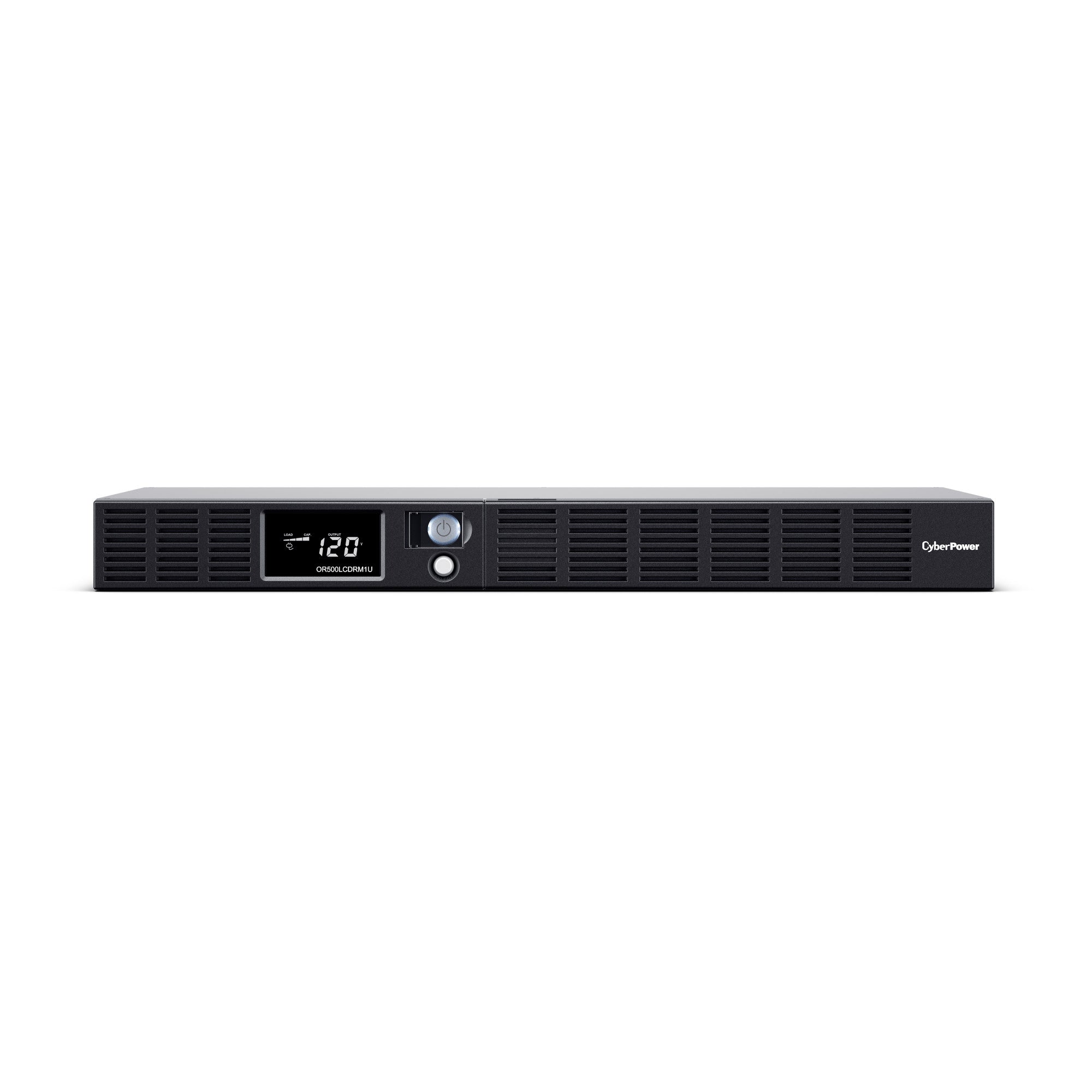 CyberPower OR500LCDRM1U 500VA/300W 1U Rackmount UPS 6 NEMA 5-15R, NEMA 5-15P