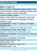 PGYTECH P-CB-112 OneMo 2 Backpack 35L (Space Black) Retail