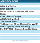 PGYTECH P-CB-129 Accessory - Quick Connectors With Quick Beads Retail