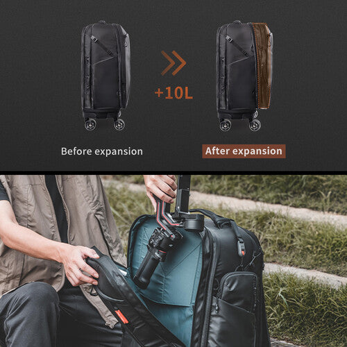 PGYTECH P-CB-180 Roller Camera Backpack (Space Black) Retail