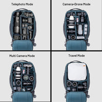 PGYTECH P-CB-180 Roller Camera Backpack (Space Black) Retail