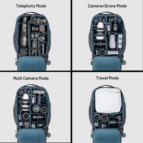 PGYTECH P-CB-180 Roller Camera Backpack (Space Black) Retail
