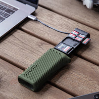 PGYTECH P-GM-162 CreateMate High-speed Card Reader Case(Moss Green)