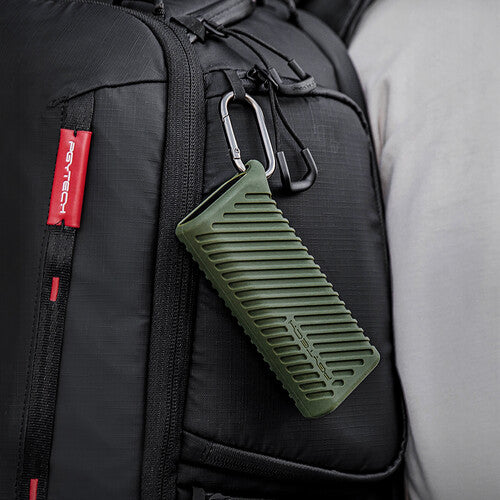 PGYTECH P-GM-162 CreateMate High-speed Card Reader Case(Moss Green)