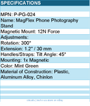PGYTECH P-PG-024 MagFlex Phone Photography Stand(Mint Green) Retail