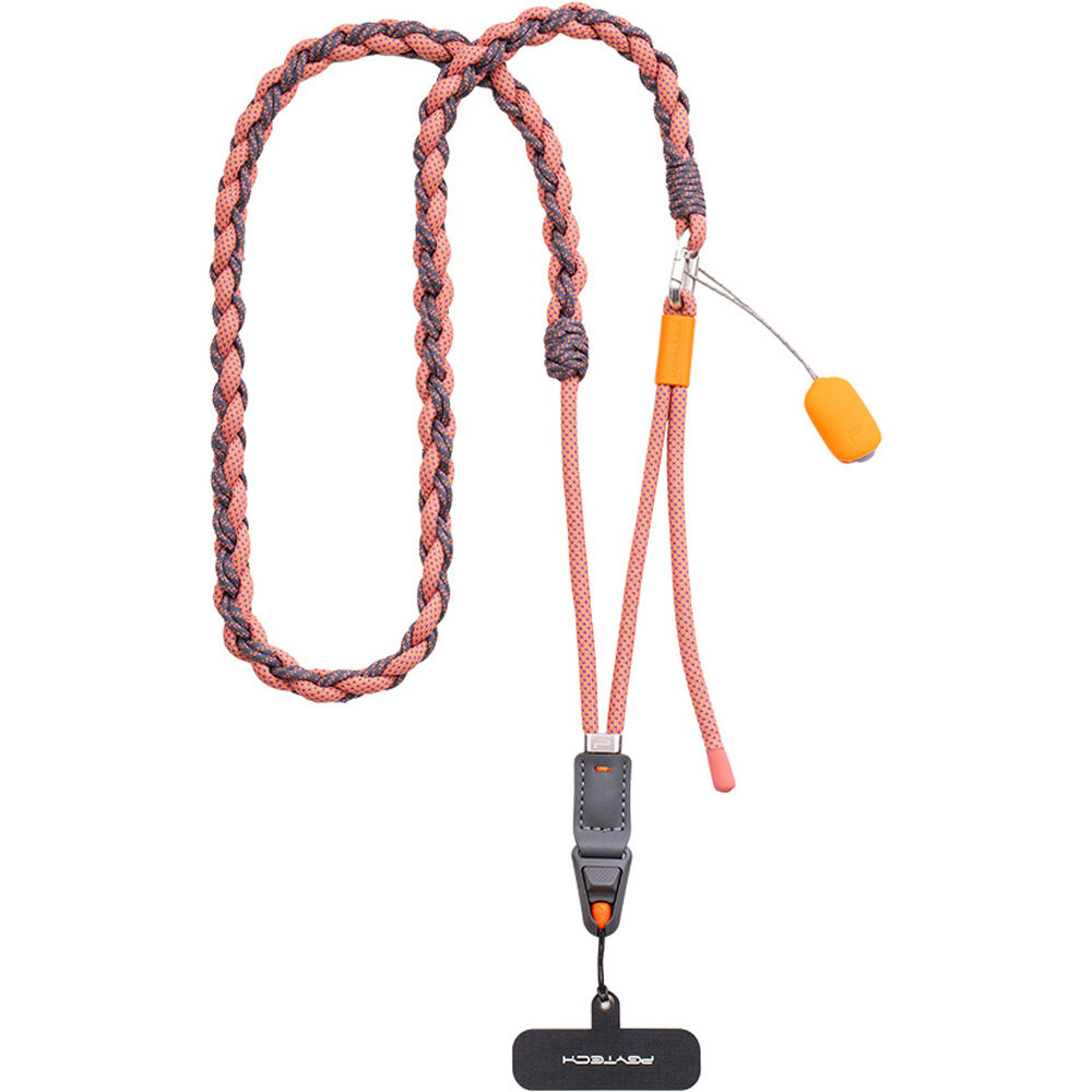 PGYTECH P-PG-058 LinkGo Phone Photography Strap Braided-Coral Pink Retail