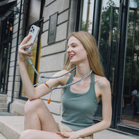 PGYTECH P-PG-059 LinkGo Phone Photography Strap Braided-Sea Blue Retail