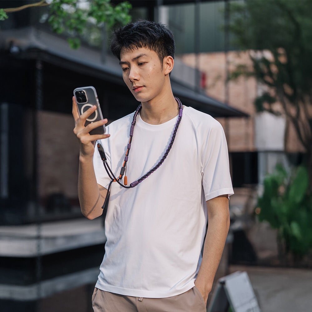 PGYTECH P-PG-061 LinkGo Phone Photography Strap Braided-Aurora Purple RTL