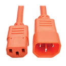 Eaton P004-006-AOR PDU Power Cord, C13 to C14 - 10A, 250V, 18 AWG, 6 ft. 1.83 m