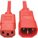 Eaton P004-006-ARD PDU Power Cord C13 to C14 - 10A, 250V, 18 AWG, 6 ft. (1.83 m)