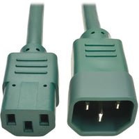 Eaton P005-003-AGN Heavy-Duty PDU Power Cord, C13 to C14 15A, 250V, 14 AWG, 3 ft