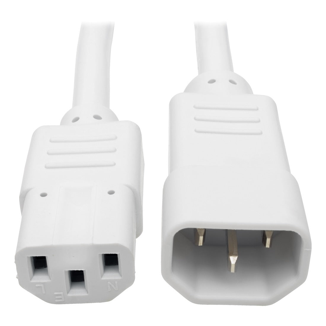 Eaton P005-003-AWH Heavy-Duty PDU Power Cord, C13 to C14 15A, 250V, 14 AWG, 3 ft