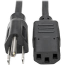 Eaton P006-025 Product Overview Desktop Computer AC Power Cable, NEMA 5-15P