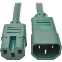 Eaton P018-006-AGN Power Cord C14 to C15 Heavy-Duty, 15A, 250V, 14 AWG, 6 ft.