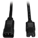 Eaton P018-006 Power Cord C14 to C15 - Heavy-Duty, 15A, 250V, 14 AWG, 6 ft.
