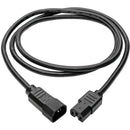 Eaton Tripp Lite Series P018-010 Power Cord C14 to C15 - Heavy-Duty, 15A, 250V