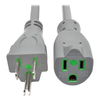 Eaton P022-006-GY-HG Hospital-Grade Extension Cord, NEMA 5-15P to NEMA 5-15R