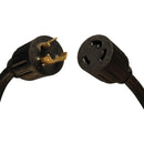 Eaton P041-008 8ft Power Extension Cord NEMA L6-30P to NEMA L6-30R - Heavy-Duty