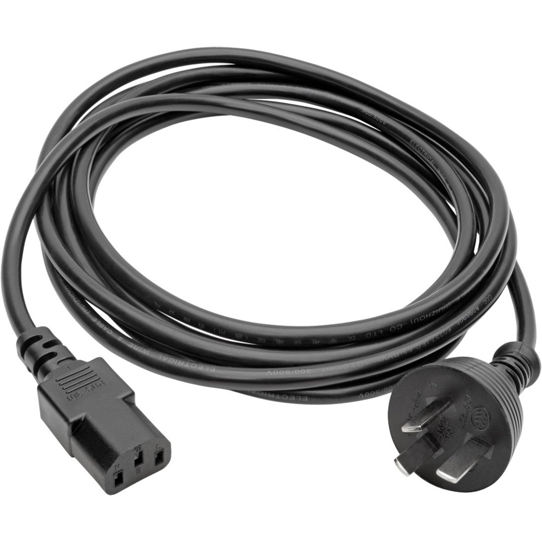 Eaton P055-010-CHN1 Computer Power Cord GB 15934-2008 to C13 - 10A, 250V, 17 AWG