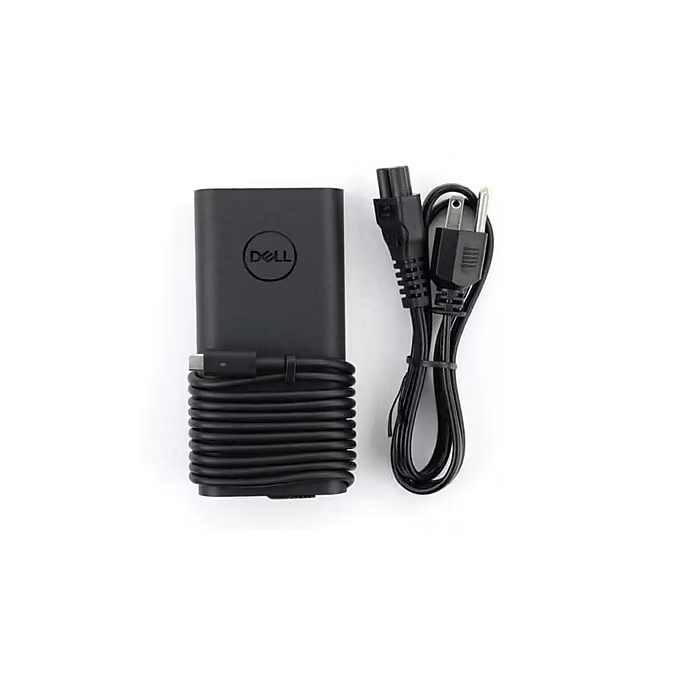 Dell P07C8 45W USB-C AC Adapter for Inspiron Laptop - Black