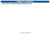 Zebra P1010338 QLN420/P4T RAM MOUNT ARM