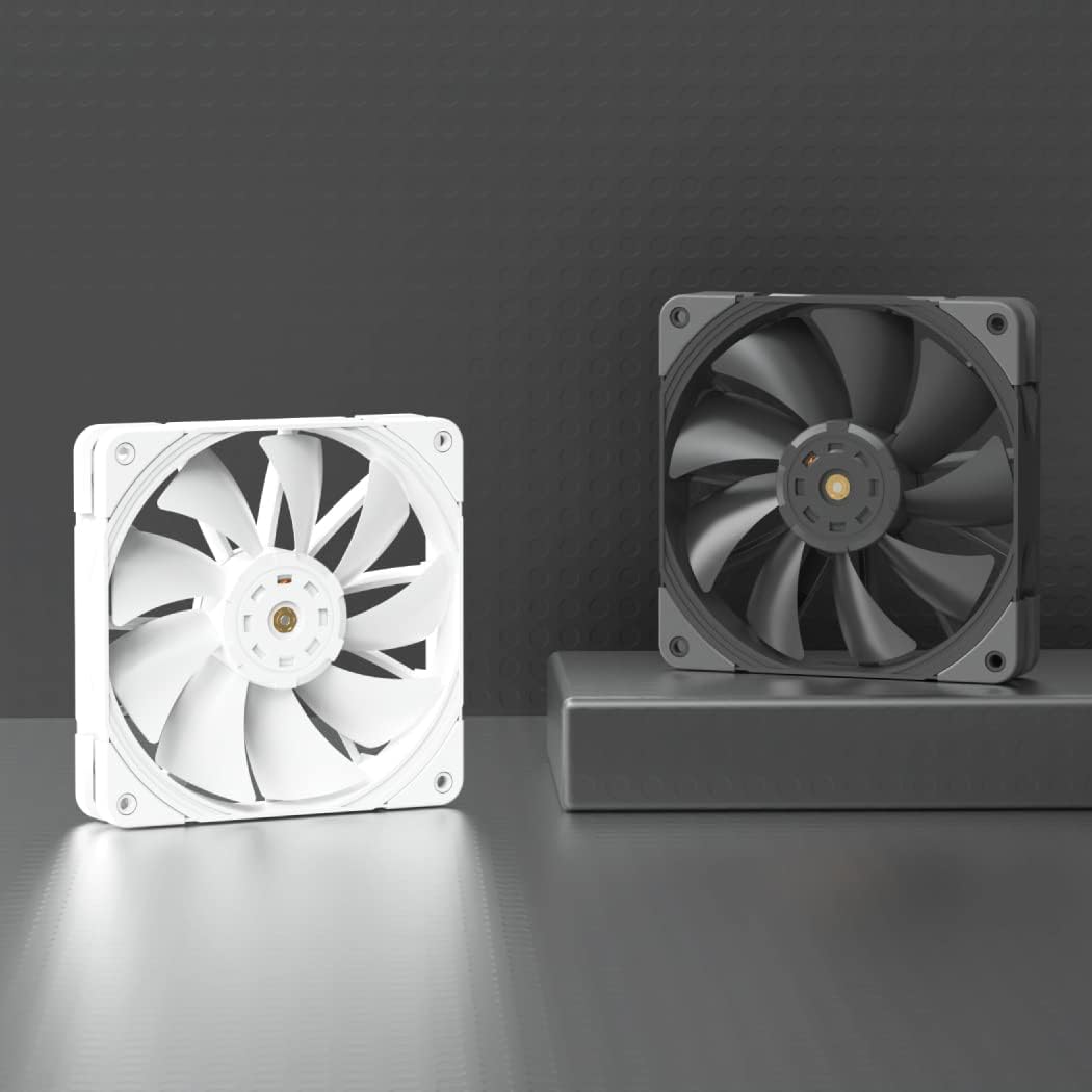 PcCooler P120 PRO B - Case fan - 120 mm - Fluid dynamic bearing - 12 V - Black