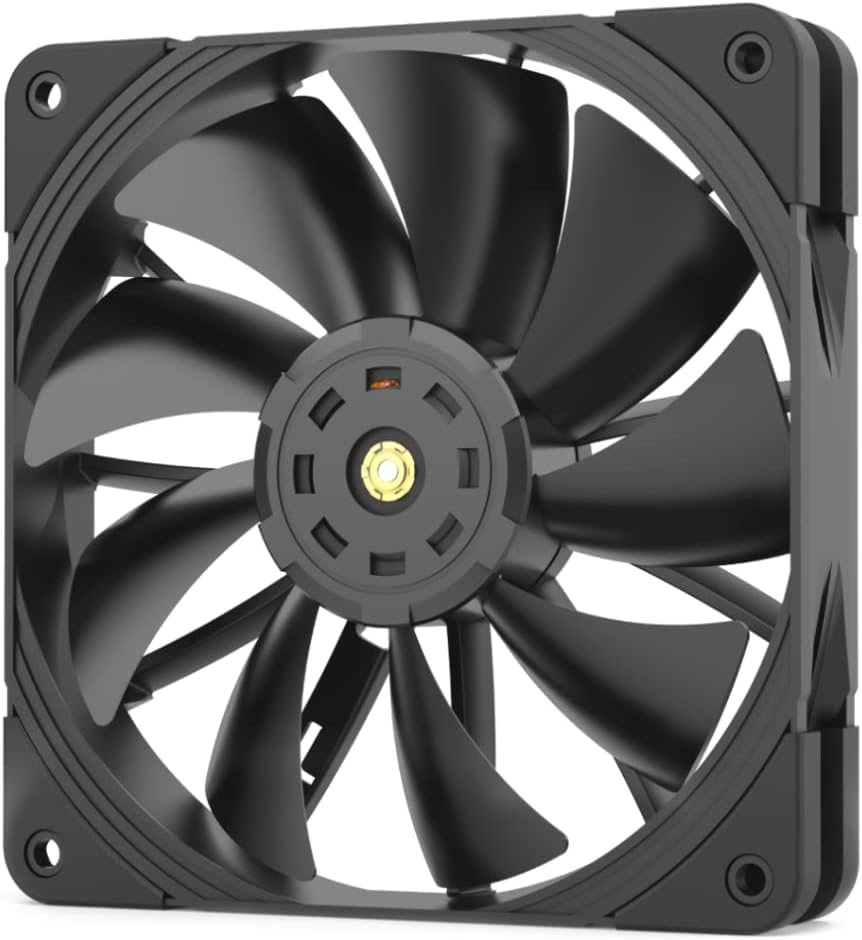 PcCooler P120 PRO B - Case fan - 120 mm - Fluid dynamic bearing - 12 V - Black