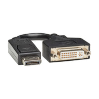 Eaton P134-000 DisplayPort to DVI-I Adapter Cable (M/F), 6 in. (15.2 cm)