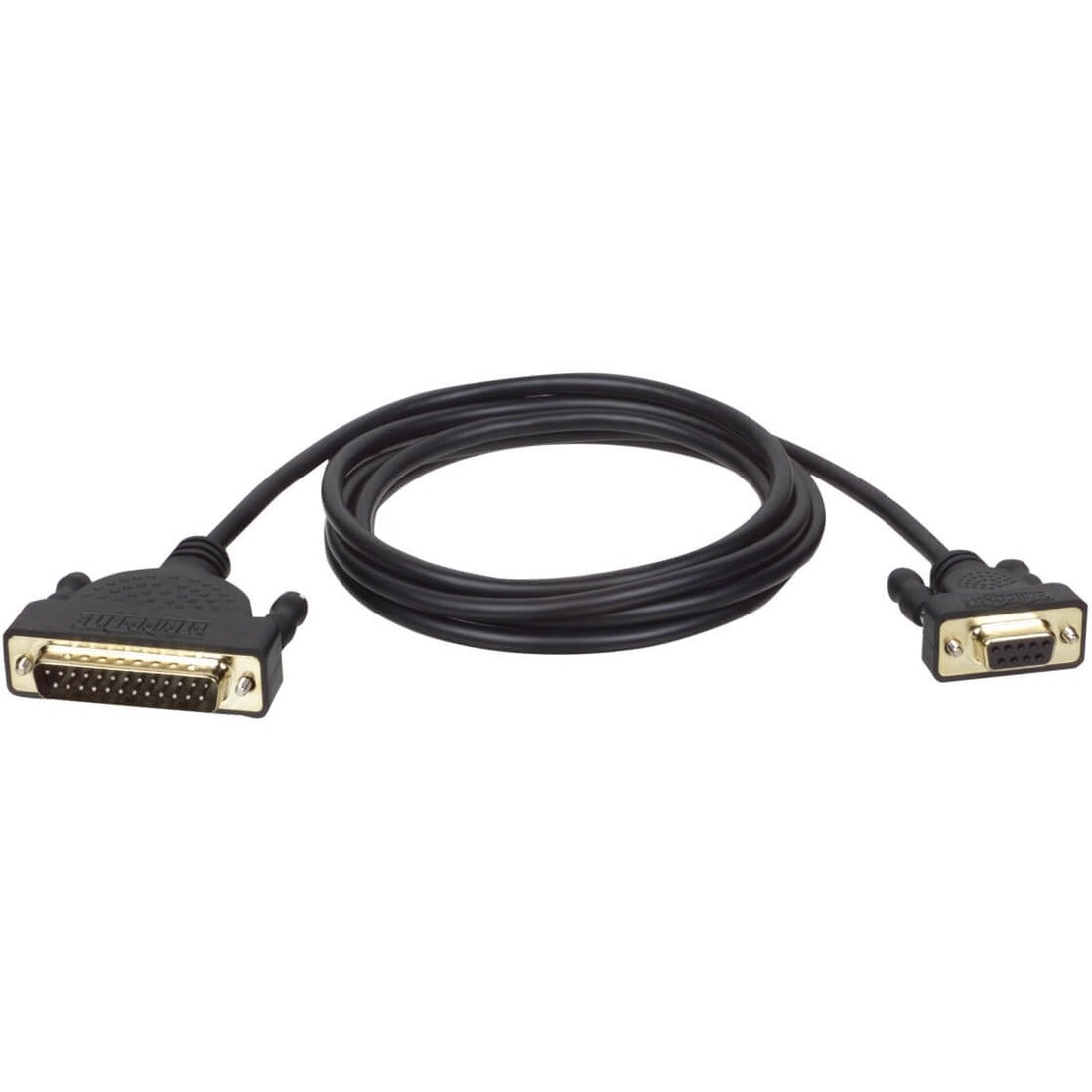 Eaton P404-006 AT Serial Modem Gold Cable (DB25 to DB9 M/F), 6 ft. (1.83 m)