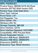 HPE P40498-B21 960 GB Solid State Drive - 2.5" Internal - SATA (SATA/600)