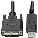Eaton P581-015 DisplayPort to DVI Adapter Cable (DP with Latches to DVI-D Single
