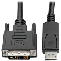 Eaton P581-015 DisplayPort to DVI Adapter Cable (DP with Latches to DVI-D Single