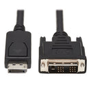 Eaton P581AB-006 Safe-IT DisplayPort to DVI Antibacterial Adapter Cable