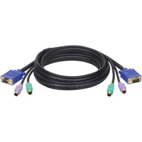 Eaton P753-010 PS/2 (3-in-1) Cable Kit for KVM Switch B007-008, 10 ft. (3.05 m)
