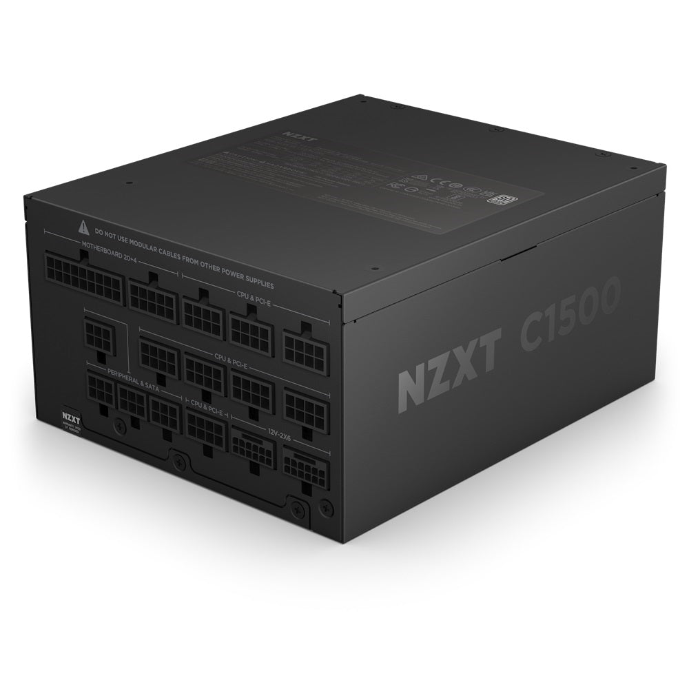 NZXT PA-5P1BB-US Power Supply - 1500W 80Plus Platinum Fully Modular Digital