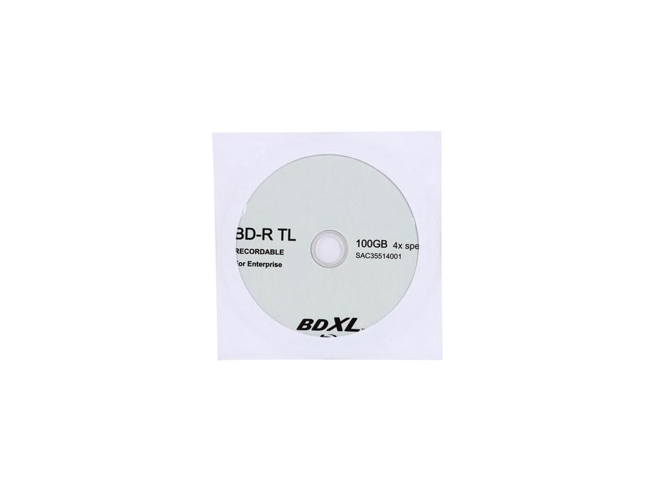 LG PABF25RTHL BDR-XL 100GB 4x Speed Retail - MEDIA DISK ONLY